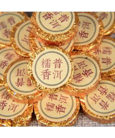 HQZM Yunnan Sticky Fragrance Mini Tuo Tea Exquisite And Small Puerh Mature Tea 500g Black Tea 1764oz - Buy Online on GoSupps.com