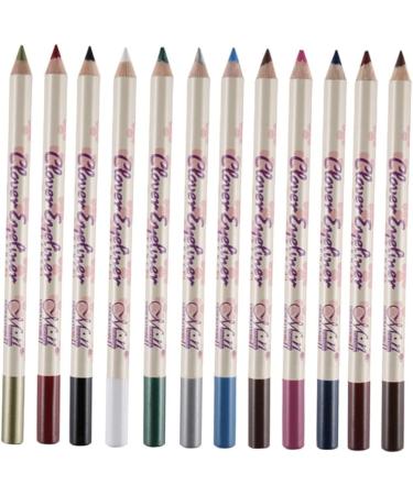 Beavorty 24 Pcs Waterproof Eyeliner Colored Pencil Eyeshadow Pen Lip Liner Highlight Eyebrow Pencil Miss 1 count (Pack of 1) As Shownx2pcs - Buy Online on GoSupps.com