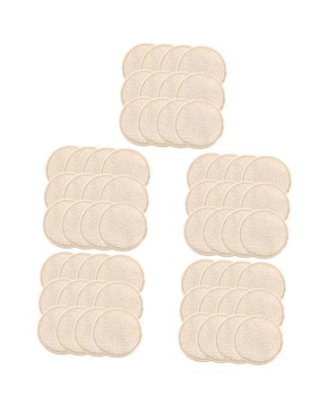 Toyvian 60 Pcs Nursing Pad for Breastfeeding Breast Feeding Breast Pads Heart Shaped Straws Breastfeeding Essentials Organic Maternity Feeding Pad Washable Pad to Feed Polyester