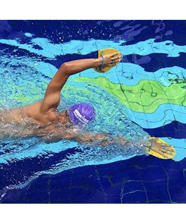 Synergy Black Medium Hand Paddles - Ideal for Swim Training - Buy Online on GoSupps.com