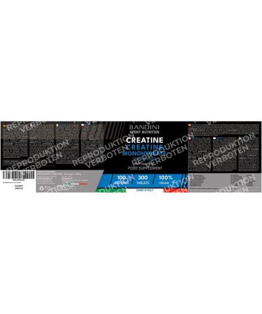 Buy Bandini Creatine Monohydrate 300 Vegan Tablets - 3 Months Supply for Muscle Building & Fitness | Alternative to Capsules & Powder - Buy Online on GoSupps.com