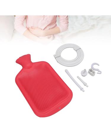 Buy Mrisata Home Inlet Bag Set - 2L Shower Input Bag with Corrugated Hose Hook Buckle & Sieve - Blue/Red | International Shipping Available - Buy Online on GoSupps.com