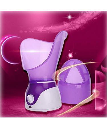 Professional Facial Steamer with Timer & Extractor - Moisturizing Spa for Sinus & Blackheads - Purple - Buy Online on GoSupps.com