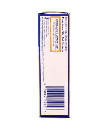 Fixodent Denture Adhesive Powder Extra Hold 2.70 oz (Pack of 2) - Long-lasting and Secure Denture Adhesive - Buy Online on GoSupps.com