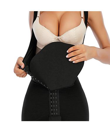 VORCY Ab Board Post Surgery Abdominal Board Compression Lipo After Liposuction Tummy Tuck Flattening Abs Belly Ab Board One Size Black