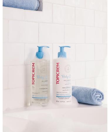  Topicrem Topicrem - Baby Protective Moisturizing Lotion for Baby Face & Body - 48-hour hydration nourishes protects the skin - Creamy texture delicate fragrance sensitive skin - Made in France - 200 ml - Buy Online on GoSupps.com