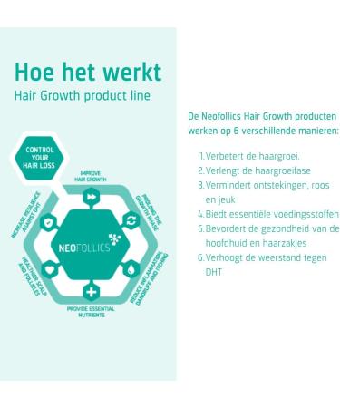 Neofollics Hair Growth Starter Kit Hair Growth Shampoo 100 ml + Hair Growth Conditioner 100 ml - Buy Online on GoSupps.com