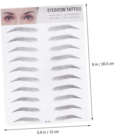 Balacoo Skull Stationary 2pcs 3d Eyebrow Stickers Makeup Gadgets Women s Suits Eyebrow Tool Make up Transfer Stickers 6d - Buy Online on GoSupps.com