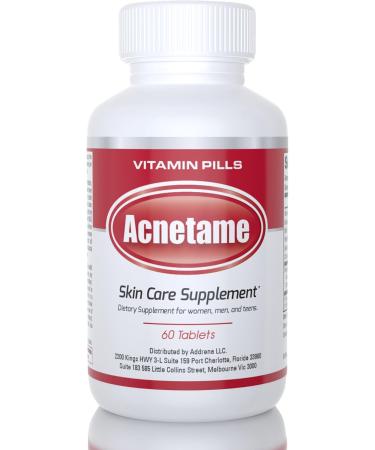 Acnetame Vitamin Pills Skin Care Supplement - Pack of 2 - 60 Tablet - Buy Online on GoSupps.com