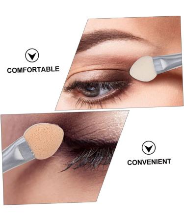 BIUDECO 24pcs Latex Eye Shadow Stick Double Ended Eyeshadow Brush Eye Makeup Makeup Applicator Sticks Eye Shadow Eyeshadow Cosmetic Makeup Sticks - Buy Online on GoSupps.com