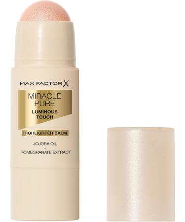 Coty Max Factor Miracle Pure Luminous Touch Highlighter Balm 10 Coral Blush highlighter with radiant finish in stick format dewy glow vegan formula 6 g - Buy Online on GoSupps.com