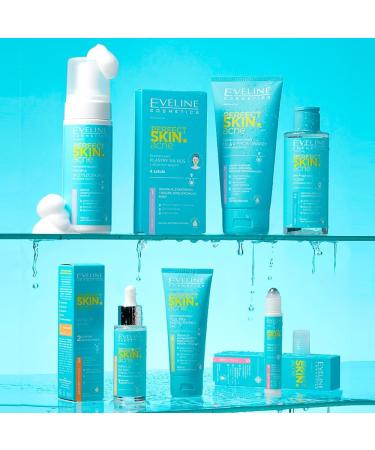 Eveline Cosmetics Perfect Skin Acne deep cleansing facial cleansing with shikimiic acid and mandelic acid oil control pore reduction and blemishes - Buy Online on GoSupps.com