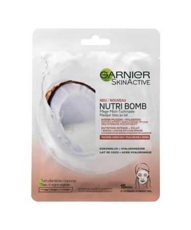 Garnier Nutri Bomb Nutrition & Radiance Coconut Milk Masks 28 g 9720