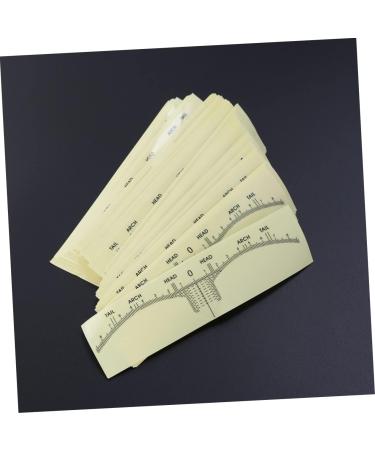 Beavorty 200 Pcs Eyebrow Shaping Stencils Eyebrow Pencil Eyebrow Shaping Tools Self-adhesive Disposable - Buy Online on GoSupps.com