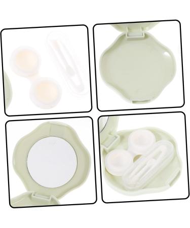 Buy HOMSFOU 4-Box Colored Tool Set for Inserting Mini Contact Lenses | Case Mirror & Foil Containers - International Shipping Available - Buy Online on GoSupps.com