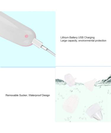 Blackhead Sucker Nasal Aspirator for Newborns & Women - Pink Electric Nose Cleaner for Deep Facial Cleansing and Skin Care - Buy Online on GoSupps.com