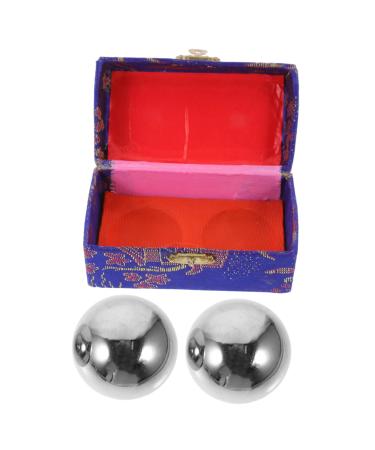 Healeved 2st fitness handball for older people Massage Health Exercise Jadeball Stressball Stress-reducing handballs Meditation balls iron ball metal training ball