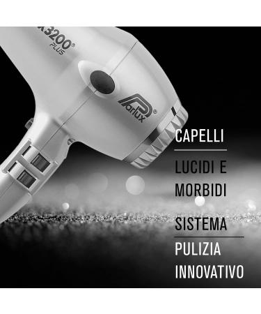 Parlux 3200 Plus Hair Dryer - Black - Buy Online on GoSupps.com