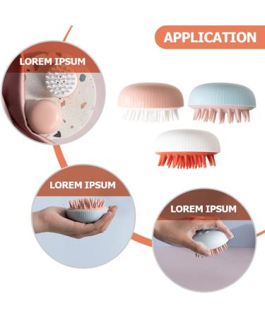Magiclulu Silicone Shampoo & Body Brush Set - 6 PCS Hair Accessories for Deep Cleaning & Dual Purpose Use - Buy Online on GoSupps.com