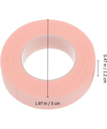 5 Rolls Grafting Eyelash Tape Applicator Natural Clean Care Eyelash Tape for Lash Extensions Make Micropore Eyes Lash Extension Tape Eyelid Gel Lipstick Breathable Non-woven Fabric - Buy Online on GoSupps.com