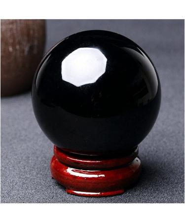 Buy JUKUCKV Natural Obsidian Quartz Crystal Sphere - Spiritual Support Healing Stone Ball - International Shipping Available - Buy Online on GoSupps.com