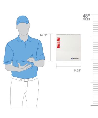 Large Metal SmartCompliance Food Service First Aid Cabinet - First Aid Only 746006 - Buy Online on GoSupps.com