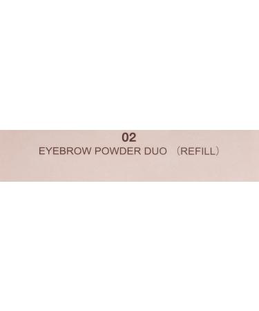 Eyebrow Powder Duo Refill 02 - Light Brown | International Shipping Available - Buy Online on GoSupps.com