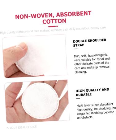 Buy Balacoo 600 Pcs Makeup Remover Cotton Pads - Absorbent Face Cleaning Wipes & Puffs for Perfect Makeup Removal | International Shipping Available - Buy Online on GoSupps.com