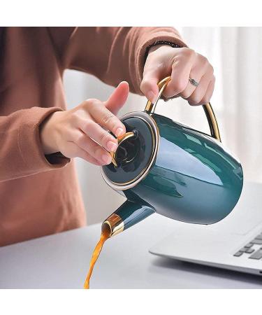 Coffee Cup Set Tea Cup Set Coffee Kettle Birthday Xmas Wedding Gifts - Buy Online on GoSupps.com