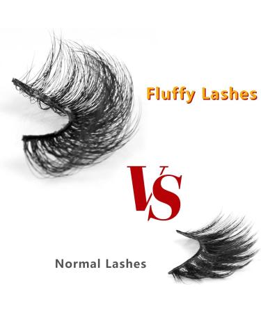 Leipple False Eyelashes 8 Pairs - Professional 8D Mink Lashes - Natural Waterproof Faux Mink Eyelashes (QZ-13) - Buy Online on GoSupps.com