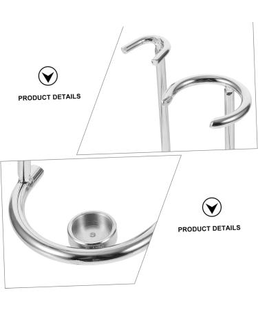 Magiclulu 3-in-1 Razor Holder & Brush Organizer - Men's Shaver Kit | Premium Safety Razor & Zinc Alloy Bracket for Efficient Shaving - Buy Online on GoSupps.com