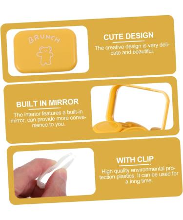 Partykindom 4Tlg Colored Contact Lens Holder - Protective Storage Containers for Eye Contacts | Ship Internationally - Buy Online on GoSupps.com