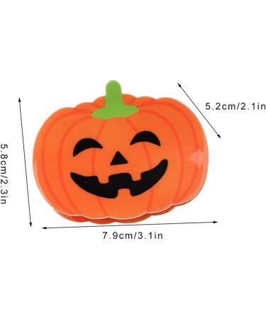 Bat Hair Clips for Women | Halloween Hair Clips for Women - Non-Slip Halloween Hair Clips for Women Funny Pumpkin Claw Clips for Thick Hair Hair Accessories Pochy Orange Pumpkin - Buy Online on GoSupps.com