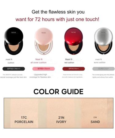 Cushion Foundation Red Mask Fit 23N 0.6 oz (18 g) - Buy Online on GoSupps.com