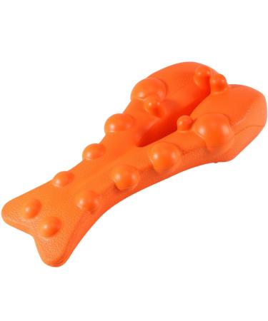 Jiazhouhb 1 piece of acupressure massager back extensor trigger point massager neck and back extensor black orange color (color: orange)