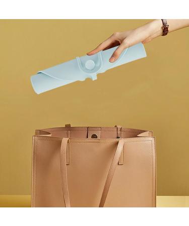 Makeup Cleaning Mat | Cleaning Tool for Cosmetic Brushes Brush Clean Pad Cosmetic Cleaning Pads Portable Cosmetic Brush Scrubber Mat Pad for Foundation Brush blue - Buy Online on GoSupps.com