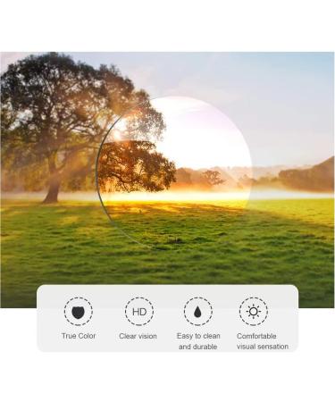 YIMI Nearsighted Glasses - Anti Blue Light Myopia Eyewear for Men & Women -2.25 Power Retro Design Black - International Shipping - Buy Online on GoSupps.com