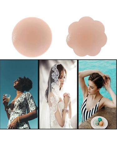 Waterproof Breast Lift Tape for A-E Cup Large Breasts - Beige - Buy Online on GoSupps.com