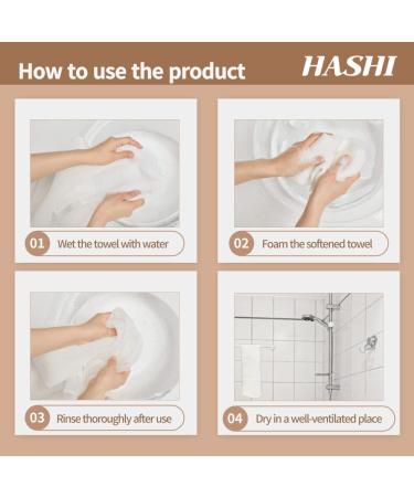 Korean Body Exfoliating Cloth for Sensitive Skin - Eco-Friendly Wash Scrubber for Clean Shower Towels - Loofah Scrub for Back - 11.4 x 38.2 Inches - Buy Online on GoSupps.com