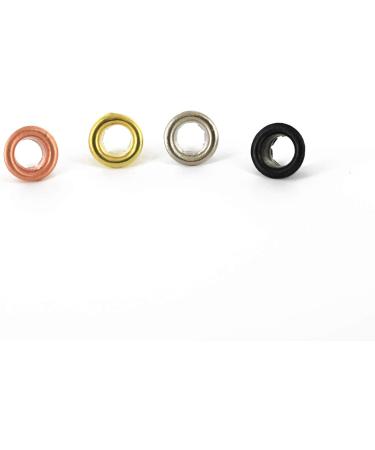 RamPro 3/16" Metal Eyelets  Stainless Steel Grommets with Brass  Silver  Copper and Black Finish  for Shoes Clothes Crafts Eyelet Repair Replacement Pack  Set of 100 - Buy Online on GoSupps.com