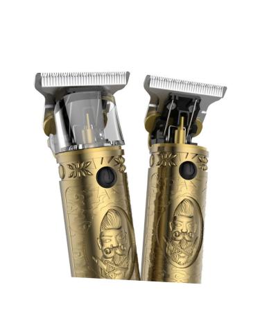 FOMIYES 1 Set Beard Trimmer Beard Electric Trimmer Hair Cutting Tool USB Charging Hair Clipper Hair Trimmer Hair Clipper Clippers Electric Clippers T9 Beard Trimmer Electric 15.5X4X4cm Bronze