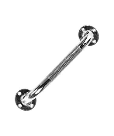 Senick Chrome Textured Grab Bar (12 Inch)
