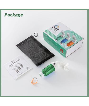 Buy Bigbreathe IMT Low (Green) - Best Inspiratory Muscle Trainer for Beginners | Adjustable Resistance Breathing Exercise Device - Buy Online on GoSupps.com