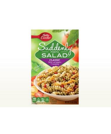 Betty Crocker, Suddenly Salad, Pasta Classic, 7.75oz Box (Pack of 4) Pasta Classic 7.75 Ounce (Pack of 4)