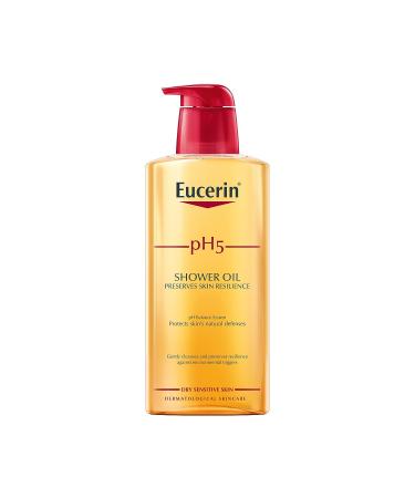 Eucerin pH5 Shower Oil 400ml - Gentle Cleansing & Hydrating Formula - Buy Online on GoSupps.com