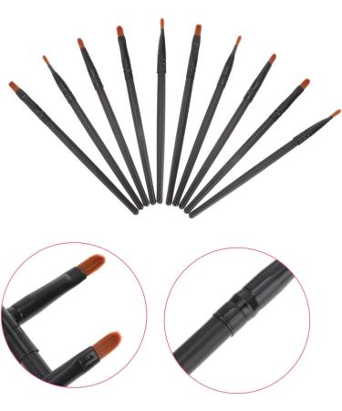 Healeved 30 Pcs Nose Shadow Brush Makeup Concealer Brush Eye Makeup Applicator Artificial Fiber Black - Buy Online on GoSupps.com