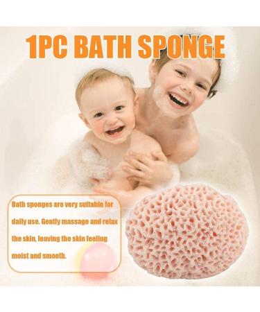 Exfoliating Natural Hair Sponge: Dead Skin Remover & Body Cleanser - Buy Online on GoSupps.com