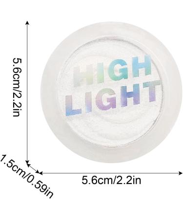 Face Highlighter Powder - Face Blushes Facial Blushers And Powders Silky Texture Long-lasting Stage Daily Shimmer Makeup For Women Kagrote Cool Moonlight Color - Buy Online on GoSupps.com