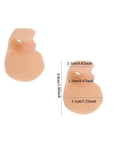 Pinky Toe Cushion Splint & Separator - Prevent Blisters & Corn Pain - 5 Pairs - Buy Online on GoSupps.com