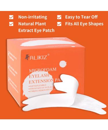 100 Pairs Natural V Shape Under Eye Gel Pads for Lash Extensions - Alikiz Butterfly Style - Buy Online on GoSupps.com